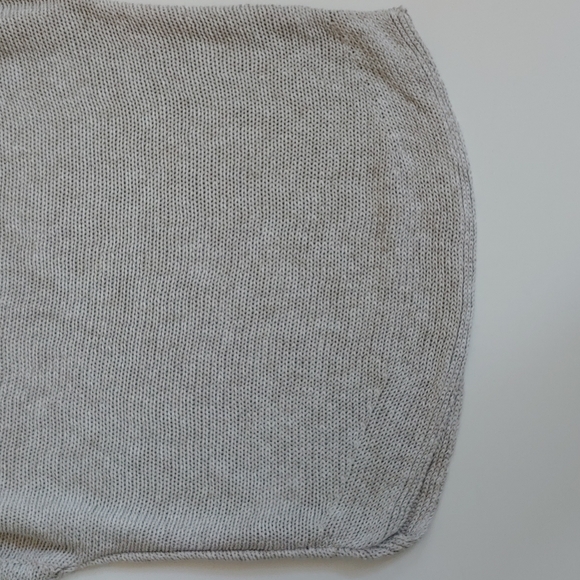 Tommy Bahama sweater, short sleeve, oatmeal, sz s - Picture 7 of 10